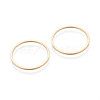 Brass Linking Rings KK-S327-06KC-20mm-2