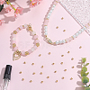 30Pcs Brass Crimp Beads KK-BBC0025-43-4