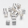 Brass Crimp Beads X-KK-L017-S-1