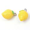 Lemon Resin Pendants RESI-R184-01-1
