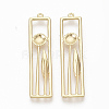 Brass Pendants X-KK-Q762-005G-NF-1