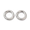 Non-Tarnish 304 Stainless Steel Spring Gate Ring STAS-Q215-53P-1