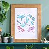 Plastic Reusable Drawing Painting Stencils Templates DIY-WH0172-231-1-5