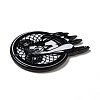 Printed Acrylic Pendants MACR-G059-10B-3