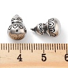 304 Stainless Steel Beads Hand Polished STAS-M057-21AS-3