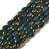 Electroplate Glass Beads Strands X-EGLA-P061-02A-09-1