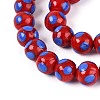 Handmade Lampwork Beads Strands LAMP-N037-02D-3