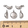 5Pcs 304 Stainless Steel Charms STAS-M017-14P-3