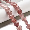 Natural Strawberry Quartz Beads Strands G-R190-10mm-34-1