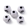Opaque Acrylic Beads OACR-P007-69-2