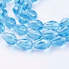 Glass Beads Strands GLAA-R024-11x8mm-7-3