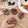 Triangle Wood Embroidery Hoop Easels TOOL-WH0127-50B-3