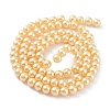 Baking Painted Pearlized Glass Pearl Round Bead Strands X-HY-Q330-8mm-61-5