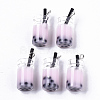 Glass Bottle Pendants X-CRES-N017-03F-2