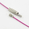 Steel Wire Necklace Cord X-TWIR-SW001-14-3