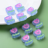 Transparent Acrylic Beads MACR-S374-03B-04-6