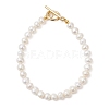 Natural Cultured Freshwater Pearl Beaded Bracelets for Women BJEW-JB13319-01-2