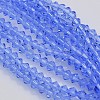 Bicone Glass Beads Strands LS-EGLA-P016-3mm-04-1