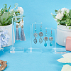 1 Set 3 Sizes Acrylic Dangle Earring Display Stands EDIS-SC0001-06-4