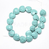 Synthetic Turquoise Beads Strands G-S357-E01-16-2