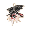 Alloy Enamel Pendants ENAM-P258-05E-G-1