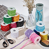 25M Metallic Yarn Lace Ribbons OCOR-GF0003-09I-4