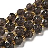 Natural Ice Obsidian Beads Strands G-K387-A09-01-2