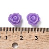 Rose Flower Opaque Resin Beads X-CRES-B1029-A56-4