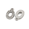 304 Stainless Steel Pendants STAS-L080-002P-10-2