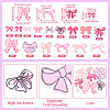 15Pcs 15 Styles Computerized Embroidery Cloth Patches PATC-TA0001-12-4