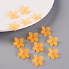 Frosted Acrylic Bead Caps MACR-S371-05A-719-6