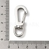 Non-Tarnish 304 Stainless Steel Swivel Clasps STAS-G321-01P-3