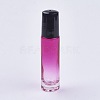 10ml Glass Gradient Color Essential Oil Empty Roller Ball Bottle X-MRMJ-WH0011-B05-10ml-1