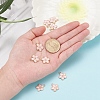Light Gold Plated Alloy Enamel Pendants X-ENAM-R136-17A-5