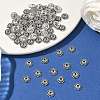 Tibetan Style Alloy Bead Caps X-LF1235Y-NF-5