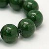 Natural Mashan Jade Round Beads Strands X-G-D263-12mm-XS13-1