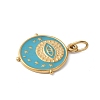 304 Stainless Steel Enamel Pendants STAS-G353-02G-01-2