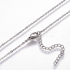 Non-Tarnish 304 Stainless Steel Pendant Necklaces NJEW-F264-06P-3