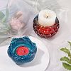 2Pcs 2 Styles Candle Holder Silicone Molds DIY-SZ0003-16-4