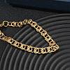 7MM 304 Stainless Steel Twisted Chain Bracelets SA-CBA2696-06G-3