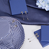 8Pcs Brass & Alloy Beads Brooches JEWB-GO00003-4