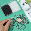7000Pcs 2 Colors Grade A Round Glass Seed Beads SEED-PH0002-72-3