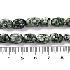 Natural Green Spot Jasper Beads Strands G-G146-A26-01-5