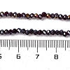 Baking Electroplate Glass Beads Strands DGLA-A039-J2MM-B22-4