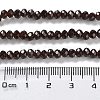 Baking Paint Imitation Jade Glass Bead Strands DGLA-A034-J4MM-A11-3