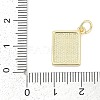 Brass Enamel Charms KK-G522-44G-03-2