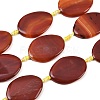 Natural Banded Agate Beads Strands G-P605-L02-06-2