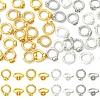 10Pcs Brass Ring Charm Connectors KK-YW0004-18G-2
