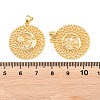 Brass Pendants KK-D232-17G-01-3