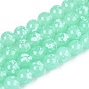 Baking Paint Glass Beads X1-DGLA-N015-10mm-07-1